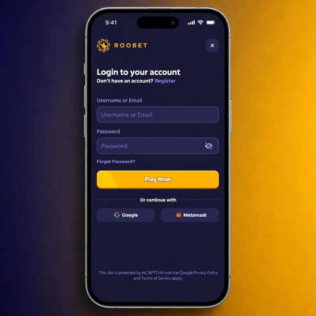 Step-by-step guide showing how Canadian users deposit funds at Roobet using crypto payment methods