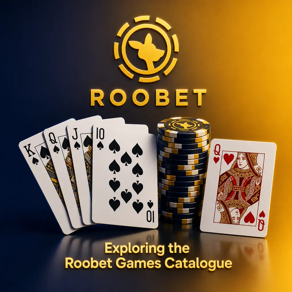 Roobet lobby showing Originals, slots, table games, and live casino categories with filters for provider, RTP, and volatility.