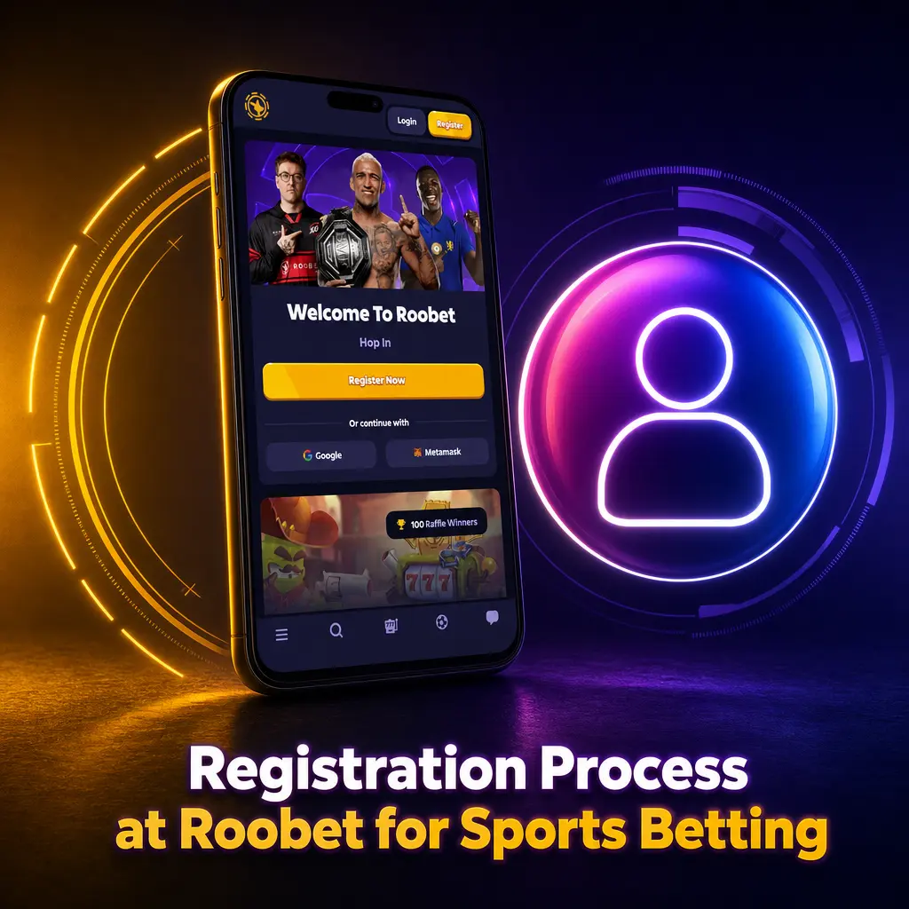 Step-by-step guide to registering a Roobet account for sports betting, sportsbook access, and Roowards loyalty rewards.