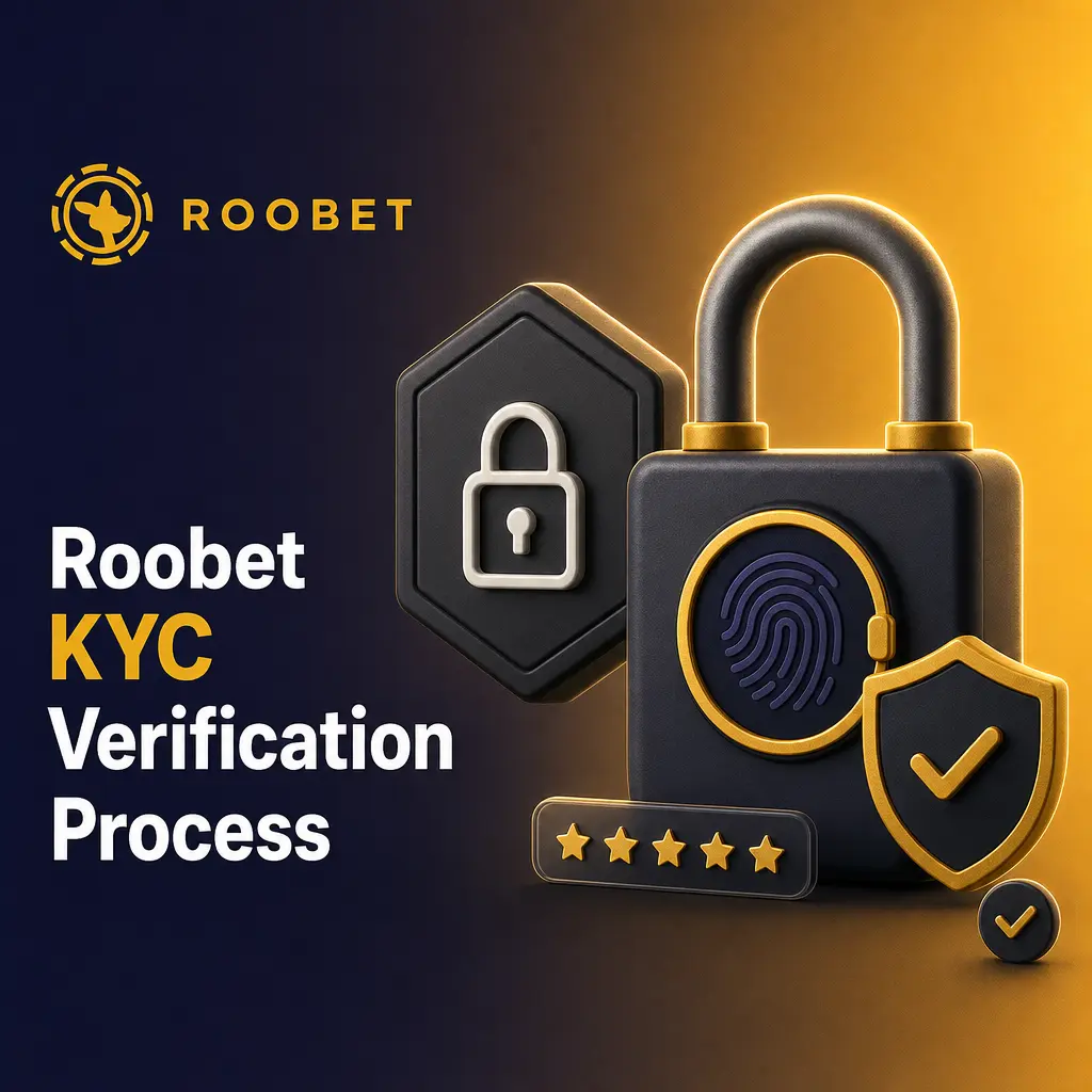 Roobet KYC verification steps: ID upload, proof of address, selfie match, and approval within 24 hours