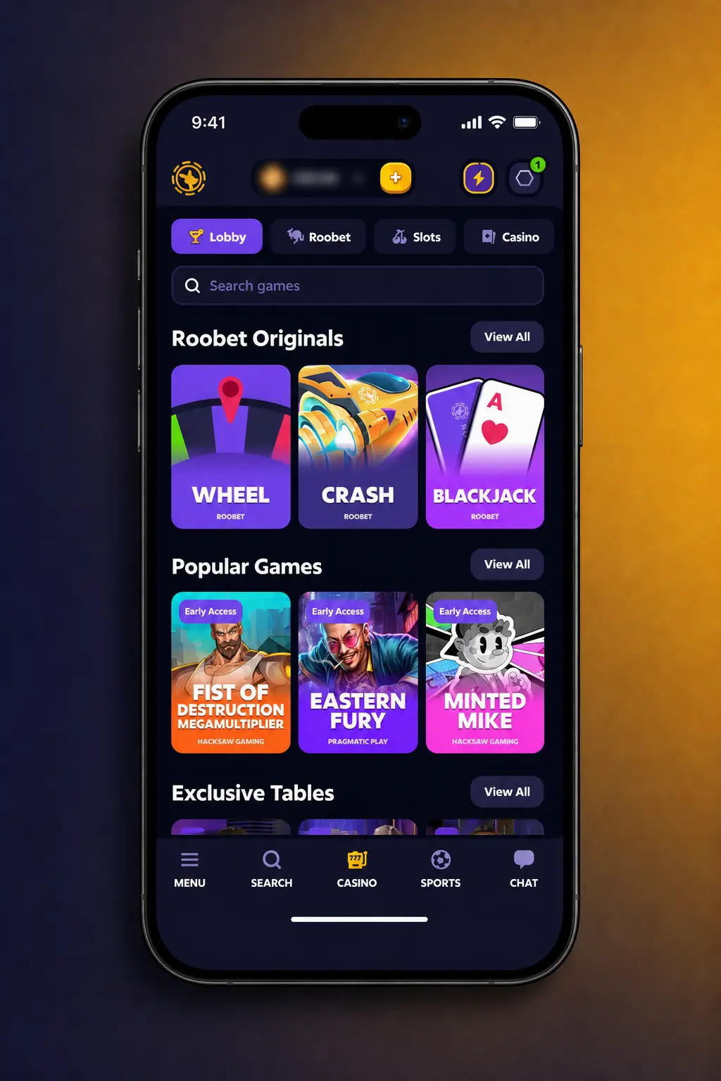 Step-by-step guide to signing up, verifying, depositing, and joining a table at Roobet live casino