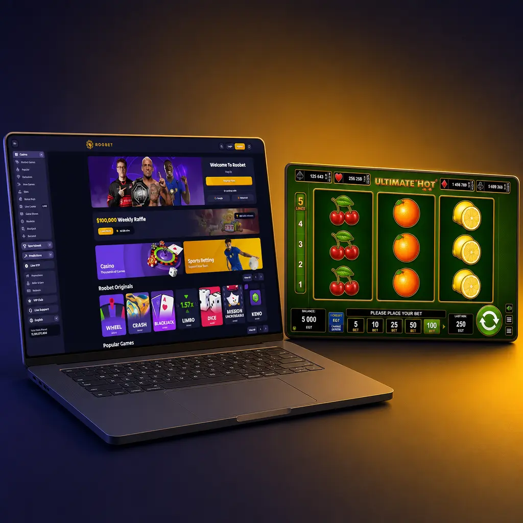 Roobet's licensed software providers like Pragmatic Play, NetEnt, and Evolution ensure fair, RNG-certified gaming odds for all players.