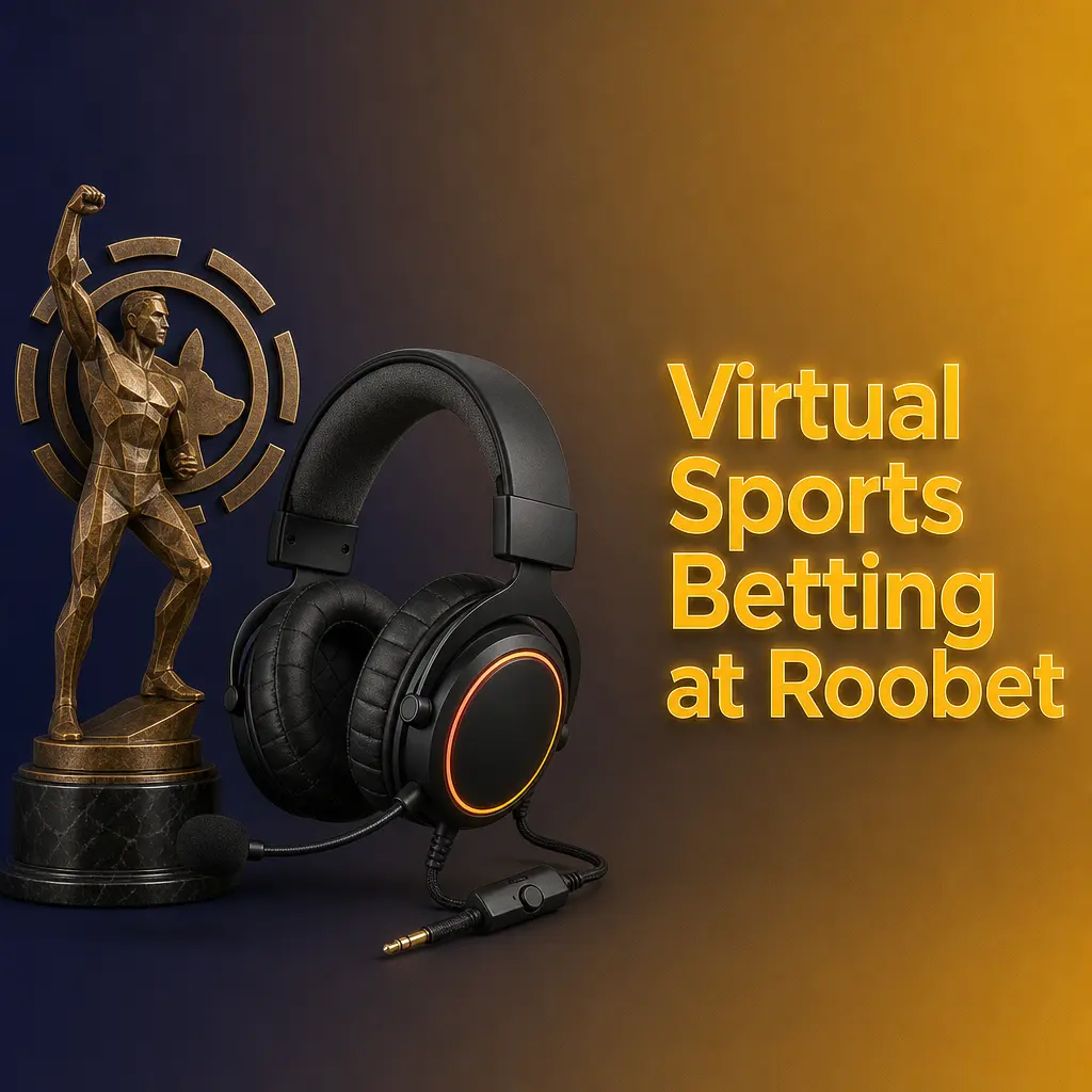 Virtual sports betting at Roobet featuring virtual football, horse racing, greyhound racing, and tennis with RNG-generated outcomes